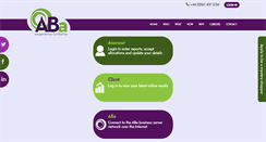Desktop Screenshot of myaba.co.uk